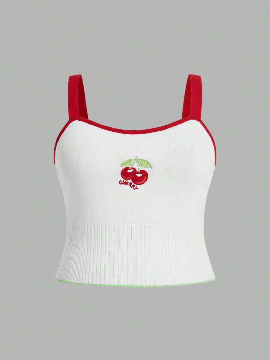 SHEIN Qutie Plus Size Summer Knit Top