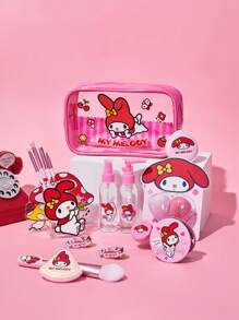 HELLO KITTY AND FRIENDS | SHEIN 2pcs Super Soft & Elastic Makeup Sponges - Red - View 10