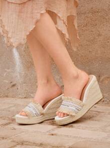 Styleloop Pantuflas de plataforma versátiles y cómodas para mujer