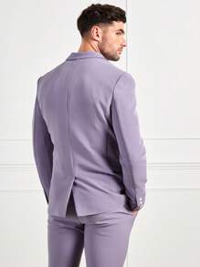 Forever 21 Men's Purple Slim Fit Blazer - Mauve Purple - View 2