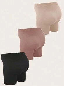 Moonlight&Mama 3pcs Seamless High Waist Maternity Panties For Mother - Multicolor - View 6