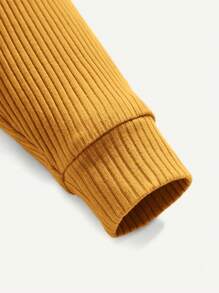 Cozy Pixies Set Pigiama Aderente Per Bambino - Maglia A Collo Alto E Pantaloni Tinta Unita