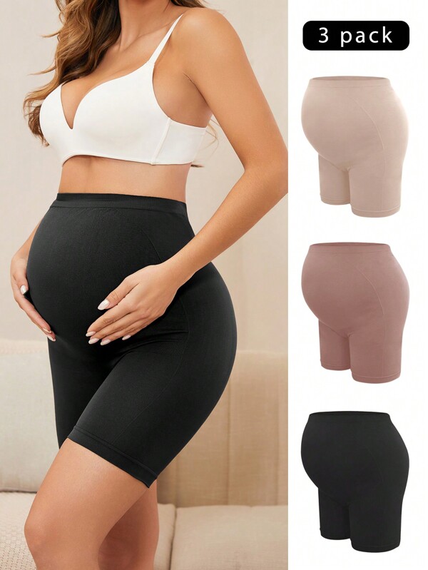 3pcs Seamless High Waist Maternity Panties For Mother