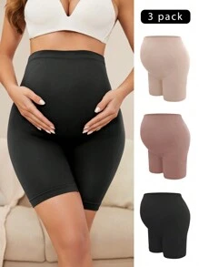 Moonlight&Mama 3pcs Seamless High Waist Maternity Panties For Mother - Multicolor - View 3