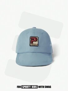 SHEIN 1 pièce Casquette De Base-Ball Enfants Cool Tissu patchwork