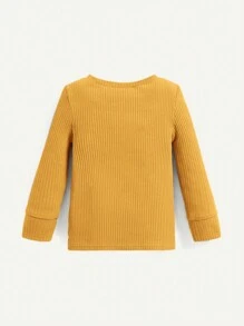 Cozy Pixies Set Pigiama Aderente Per Bambino - Maglia A Collo Alto E Pantaloni Tinta Unita