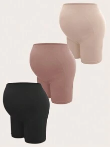 Moonlight&Mama 3pcs Seamless High Waist Maternity Panties For Mother - Multicolor - View 5