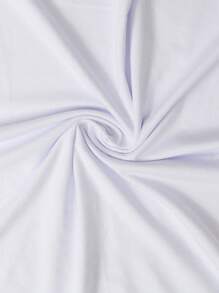 男士休闲天使字母印花短袖T恤 - 白色 - 查看 3