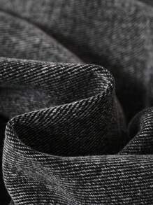 SHEIN Tween Boy Fashionable Distressed Washed Jeans For Casual Wear - Grey - View 5