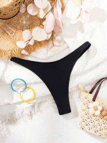 Swim SXY Summer Beach Swimwear Bottom - Black - View 5