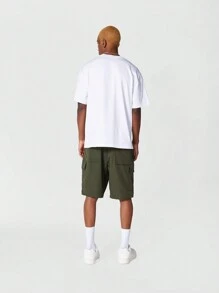 SUMWON Nylon Cargo Short - Green - View 4