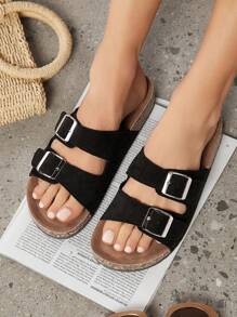 SHUZIA Summer Casual Versatile Simple Platform Sandals For Christmas