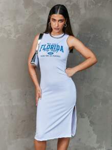 女士連衣裙 - 白色 - 查看 1