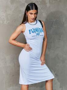 女士連衣裙 - 白色 - 查看 4