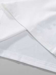 Claim Dot Camiseta de manga corta para hombre con diseño gráfico de retrato y eslogan, regalo para el novio, para salir