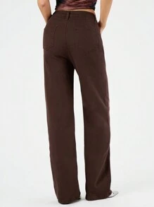 Forever 21 Gig Dakota Bootcut Jeans - Braun - Übersicht 3