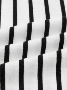 Modmama Maternity Casual Flounce Hem T-Shirt Set - Multicolor - View 8