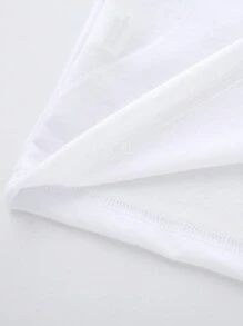 聖派翠克節女時尚休閒短袖 T 卹,帶閃光三葉草圖案