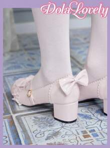 Dola Lovely 女士时尚高跟鞋带蝴蝶结装饰夏季度假鞋夏季促销