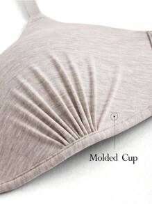 Ocili 純色荷葉邊細節胸罩 - 彩色 - 查看 4