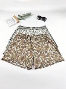 男士花卉印花彈性腰箱褲,3入/pack - 彩色 - 查看 7