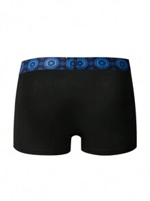 Men's Woven Waistband Boxer Briefs, 6pcs/Pack - Multicolor - View 7