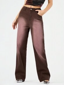Forever 21 Gig Dakota Bootcut Jeans - Braun - Übersicht 5