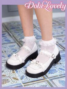 Dola Lovely Ladies' Flat Shoes - White - View 8