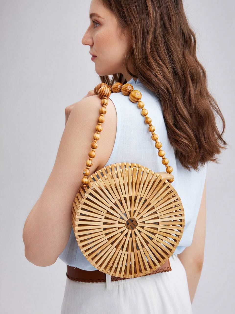 MOTF WOMEN'S ROUND SHOULDER CROSSBODY BAG
