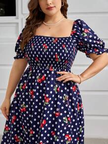 SHEIN Clasi Kích thước lớn Quả cherry Mùa hè - Nhiều màu - Xem 6