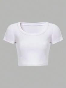 SHEIN Cottnline Nhiều gói Áo thun Bộ - Nhiều màu - Xem 3