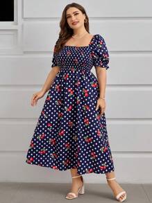 SHEIN Clasi Kích thước lớn Quả cherry Mùa hè - Nhiều màu - Xem 3