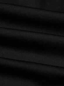 Gym Rark Leggings de sport élastiqués avec bande jacquard de lettres bicolores, style petit ami pour hommes - Noir - Voir 6