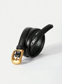 MOTF PREMIUM CINTURÓN CON HEBILLA CON BORDE DE PALA ELEGANTE, ESCUELA