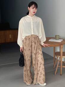 FRIFUL Designer Women's Colorful Design Long Pants