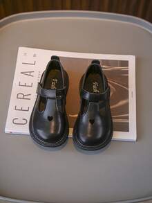 Zapatos Planos Para Niñas Infantes De Moda - Negro - Ver 5