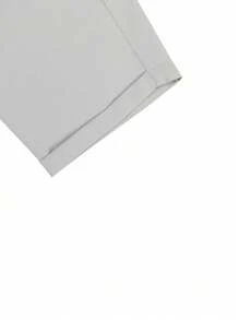 Manfinity Homme 男士休闲纯色短裤，带口袋，纯色正装短裤，适合丈夫、男朋友的礼物