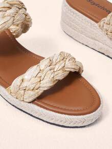 Styleloop Women's Platform Sandals - Apricot - View 2