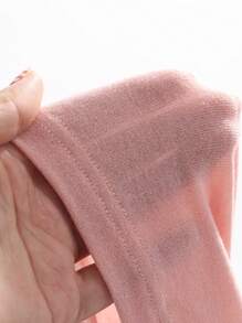 DAZY Ladies' Lace Hem 2 In 1 Halter Neck T-Shirt Long Sleeve Women Tops - Multicolor - View 7