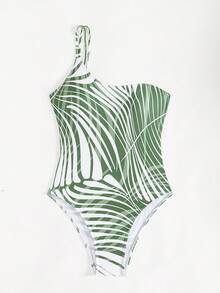 Swim Vcay Của phụ nữ Áo tắm một mảnh Với In thực vật - Nhiều màu - Xem 6