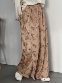 FRIFUL Designer Women's Colorful Design Long Pants