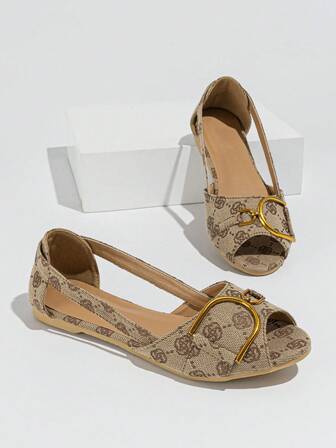 Höst/vinter Dam Bekväma Ihåliga Platta Skor Med Lätt Slitage