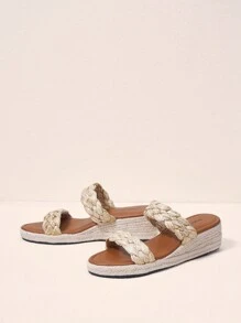 Styleloop Women's Platform Sandals - Apricot - View 8