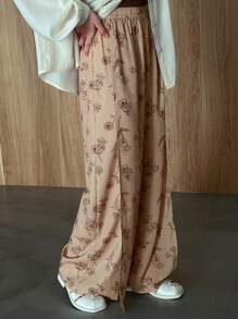 FRIFUL Designer Women's Colorful Design Long Pants