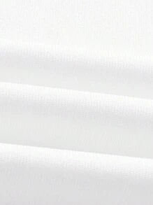 Slaydiva Váy bó sát cổ chữ V không tay in hình mèo hồng dễ thương cho nữ, mùa hè - trắng - Xem 6