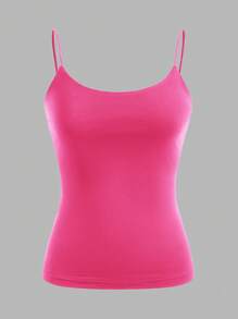 SHEIN EZwear 休閒3入組性感多用途貼身背心上衣，適合夏季 - 彩色 - 查看 5