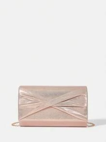 SHEIN Belle Của phụ nữ Túi xach tay - Hoa hồng vàng - Xem 8