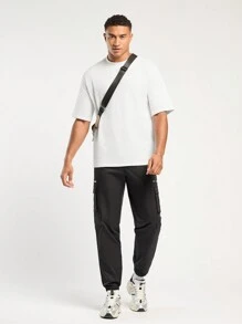 Forever 21 Men's Spring And Summer Casual Loose Small Narrow Collar White Gray Multi-Pack T-Shirt - Multicolor - View 4