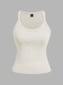 SHEIN EZwear 3 件套休闲简约细肩带女式背心，夏季 - 彩色 - 查看 3