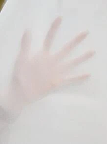 SHEIN Clasi 大尺寸女士熱帶植物印花腰間系帶外套